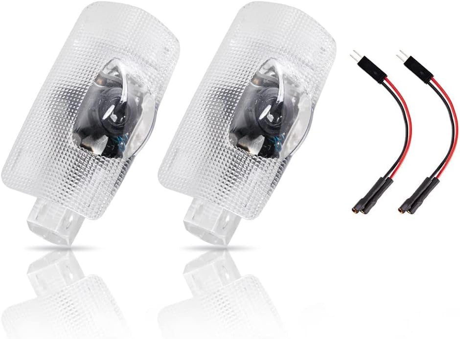 Mua 3D Shadow Light LED Car Door Light (White) Logo Projector Welcome Courtesy Light Compatible With - Foto 2