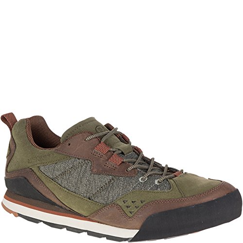 Merrell Men's Burnt Rock Fashion Sneaker, Dusty Olive, 11 M US