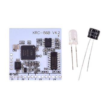 Krc-86B 4.0/4.2 Stereo Wireletss Audio Signal Receiver Module Dual Channel Audio Receiver Board Bluetuth HiFi Compatible DIY New 2026 High for Reliable Electronic Component
