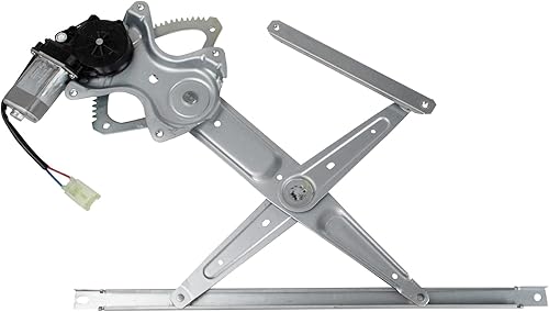 Vista 378 de TRQ Regulador de Elevalunas Eléctrico Trasero Izquierdo y Conjunto del Motor del Lado del Conductor Compatible con Chevrolet Cruze 2012-2015 2016