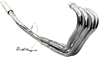 Amazon | NC42 DJガニマタ6分割マフラー メッキ アウター