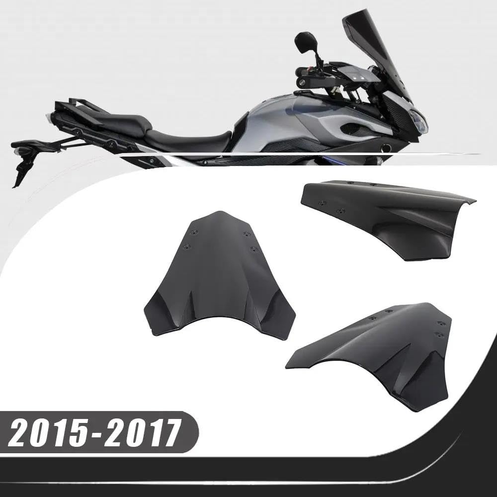 Deflettore Moto per MT-09 per Tracer 900 GT 2015 2016 2017 Parabrezza per Moto Deflettori Antivento Visiera per Strumenti ABS Parabrezza