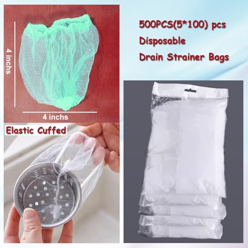 Bolsas Filtro para Desagüe de Fregadero 500 unidades miniatura 3