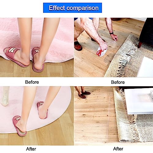 Image of GLUN Double Sided Tape Heavy Duty Multipurpose Nano Adhesive Grip Tape | Removable, Washable, Traceless, Reusable Sticky Strips for Wall Mounting, Home & Office, 9 x 9 Cm