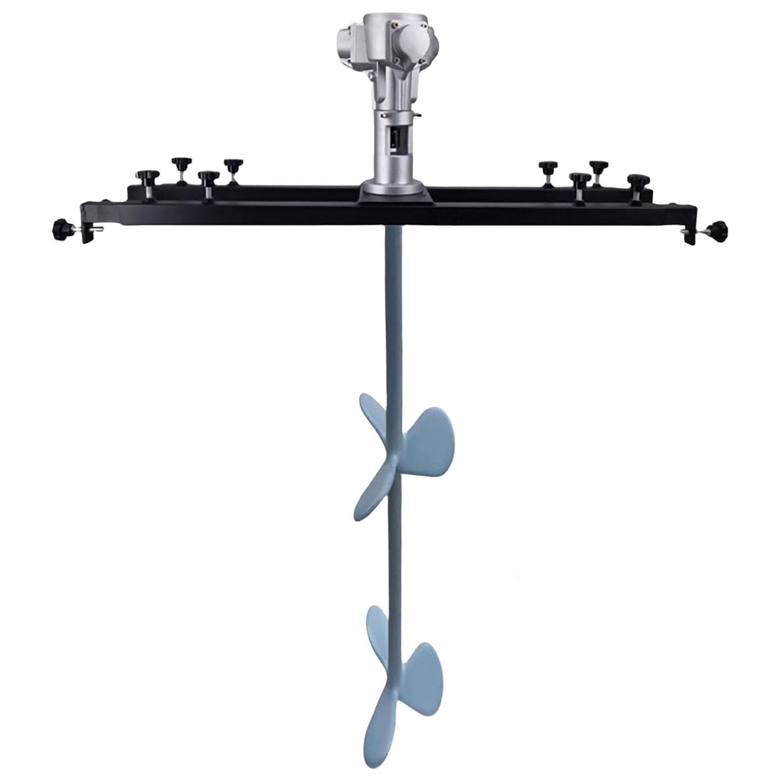 Máquina agitadora de pintura con agitador neumático, automática con colgador de soporte, impulsor forrado de plástico, 2800 RPM para soluciones de revestimiento ácido fuerte y alcalino