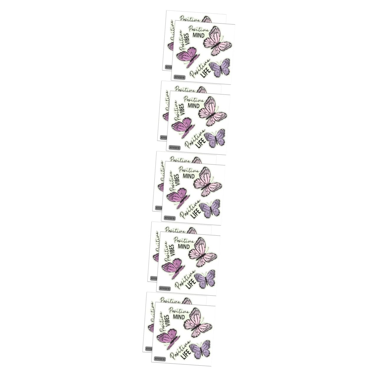SHINEOFI 10 Set Adesivo da parete luminoso decorazioni buio adesivi a parete Arredamento da parete per decalcomanie adesive da parete decalcomanie di farfalle adesivi luminosi pvc