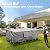 KylinLucky Outdoor Table Covers Fits up to 48L x 26Wx 13H inches, Outdoor Furniture Set Covers Waterproof for Coffee Table Covers Grey