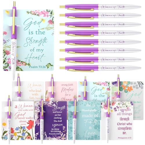Glenmal 40 Set Christian Gifts Bulk Woman of Faith Pens