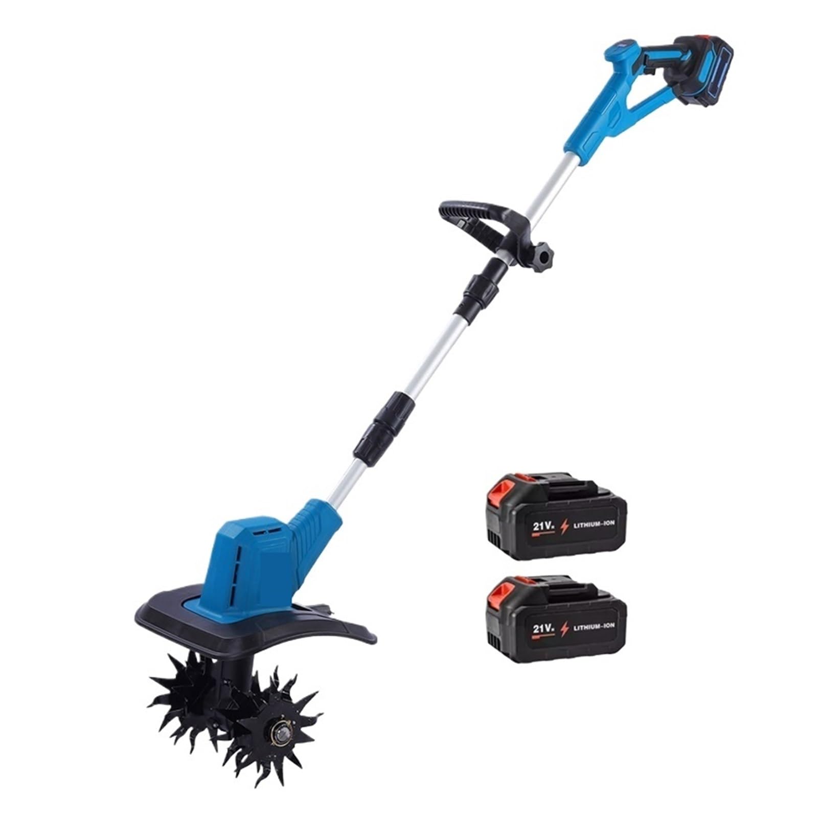 Mini cultivador eléctrico 21V brushless y aflojador de suelo agrícola