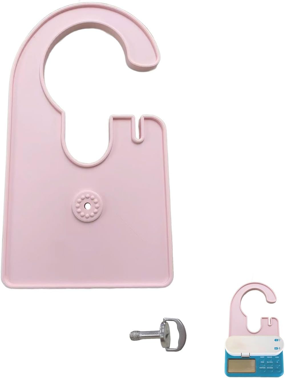 G-Tube Feeding Pump Holder | Compatible with 500ml & 1200ml Bags | Secure Screw Knob Mount | Feeding Tube Holder for Infinity Feeding Pump | Portable G Tube Accessories for Home & Travel