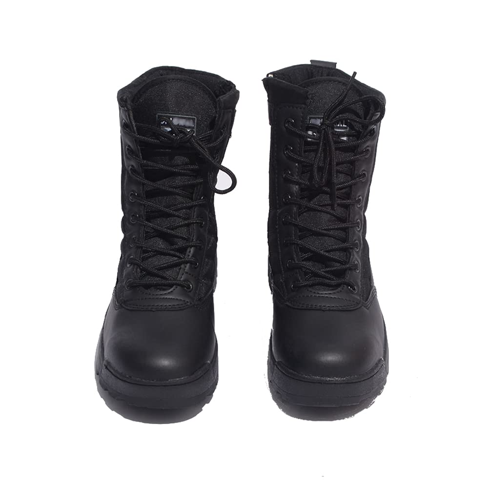 Bottes Militaires Homme BALALALA - Bottes Tactiques Combat Avec Fermeture Latérale