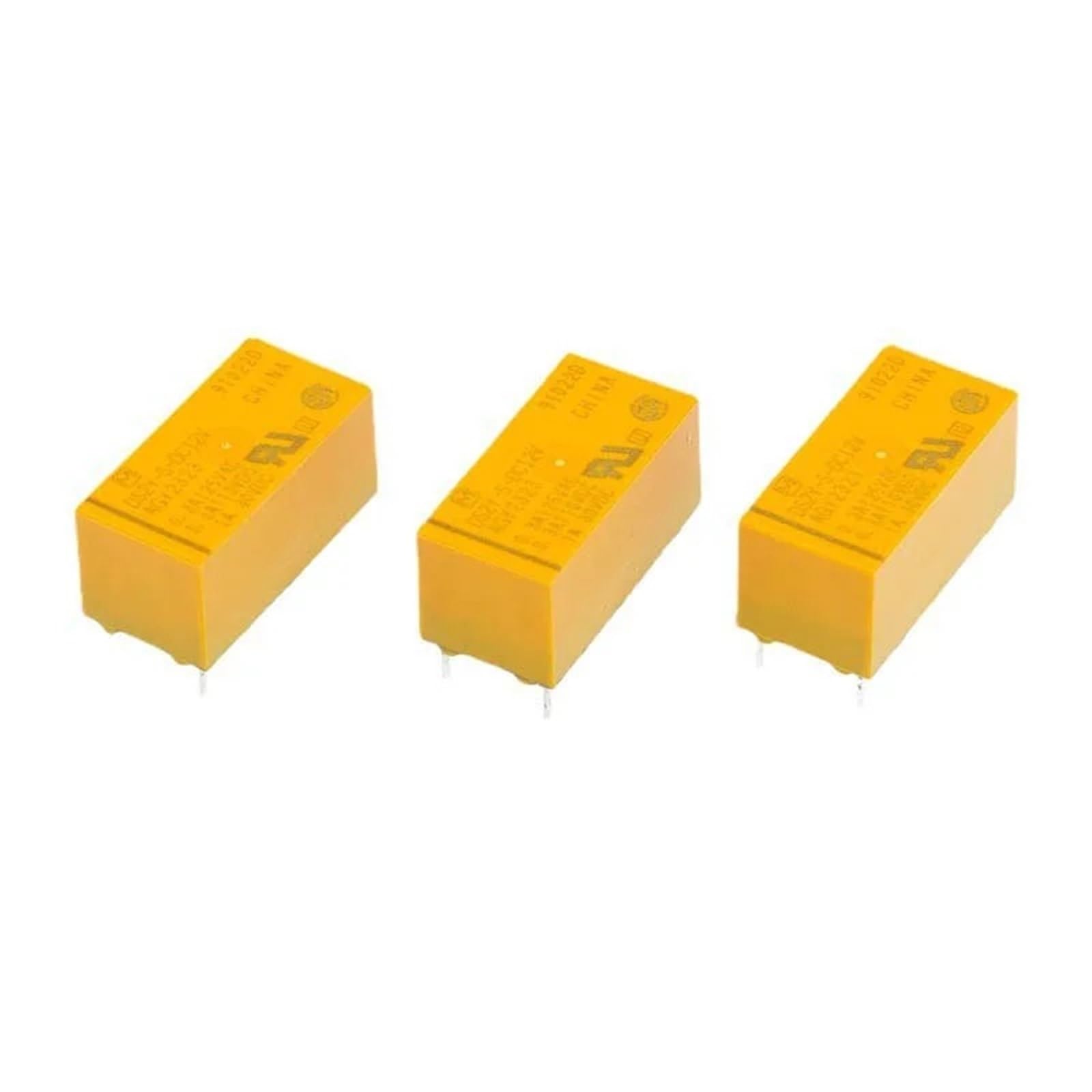 Relé DS2Y-S-DC12V interruptor electromagnético PCB miniatura de 8 pines 3A pack de 5 4