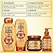 Garnier Whole Blends Honey Treasures Repairing Shampoo, for Dry, Damaged Hair, 22 Fl Oz, 2 Count (Packaging May Vary)