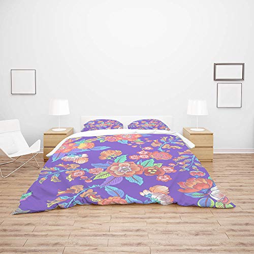 Parure de lit infroissable en polyester ultra doux contre la chaleur - 4