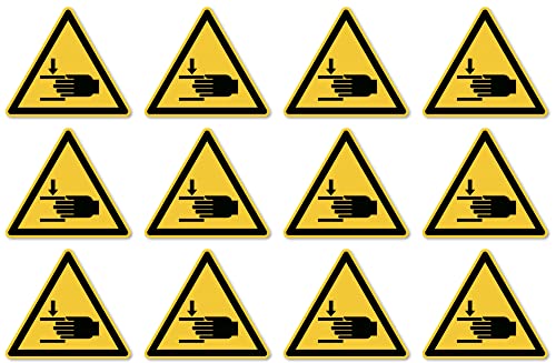 Avviso di lesioni alle mani: W024 - DIN EN ISO