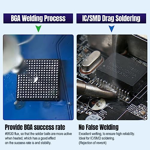 image for BEEYUIHF Soldering Paste Flux, No-Clean Solder Flux, for Electrical So