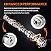 PUBOTLU 5.7L Hemi MDS Camshaft 53022263AF Automotive Replacement Engine Camshafts for Chrysler 5.7L，Dodge Ram 1500 5.7L Hemi V8 2009-2019