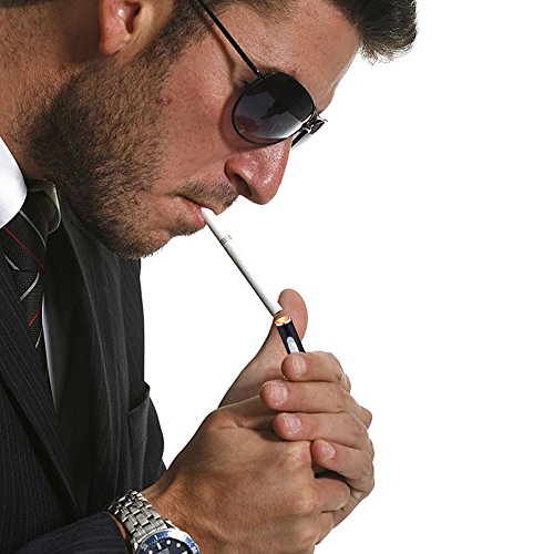Encendedor eléctrico recargable USB Mini negro miniatura 5