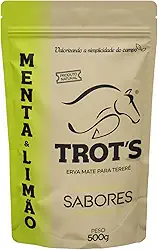 ERVA MATE PARA TERERÉ SABOR MENTA E LIMÃO PACOTE 500G TROT'S