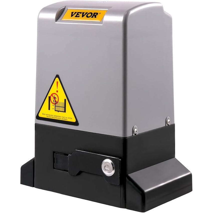 VEVOR Apricancello Automatico Scorrevole 3400lbs, Motore Apricancello con 2 Telecomandi, Cancello Avvolgibile per Vialetto, Distanza del Telecomando 70m, Apricancello per Cancello Scorrevole