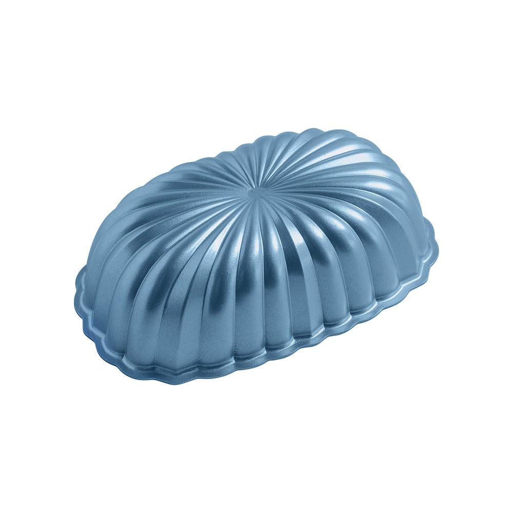 Formed Fluted Loaf Pan, 6 Cups, Twilight Blue
