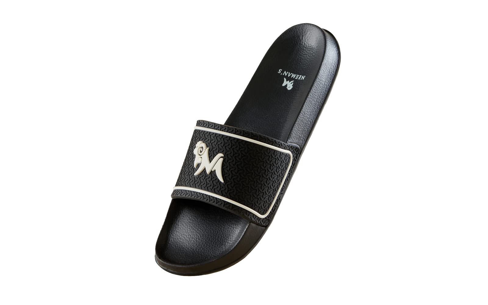 neeman's Signature Slides for Men | Open Toe Indoor & Outdoor Slippers for Boys-picture-1