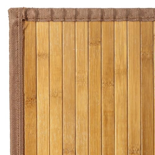 LOLAhome Alfombra salón de bambú Natural de 200x300 cm - imagen 8