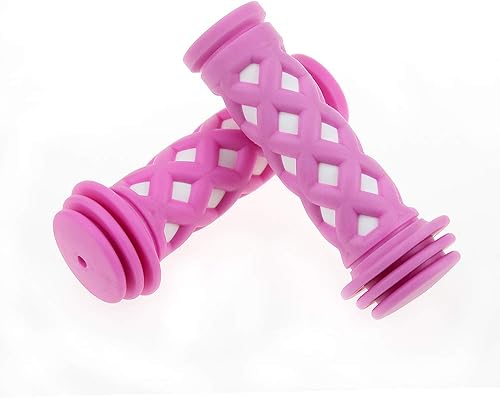 SAPLIZE Empuñaduras de Manillar para Bicicleta Infantil, Longitud Más Corta (10,5 cm), para Bicicletas de Niñas, Niños, Bicicletas de Equilibrio,