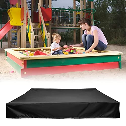 Sandkasten Muschelabdeckung Grün - Wasserdicht, Mit Gummiband, 99,4 X 15,2 Cm