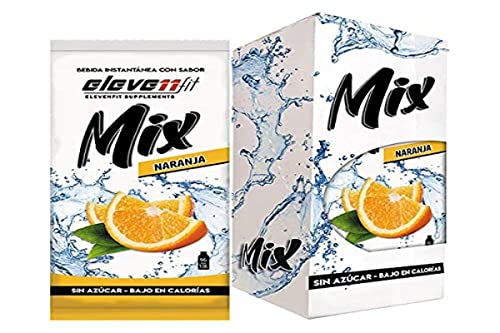 Eleven Fit Caja 12 Uds Mix Sabor Naranja Sin Azúcar 100 g