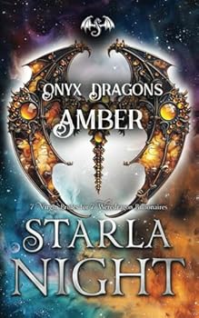 Paperback Onyx Dragons: Amber (7 Virgin Brides for 7 Weredragon Billionaires) Book
