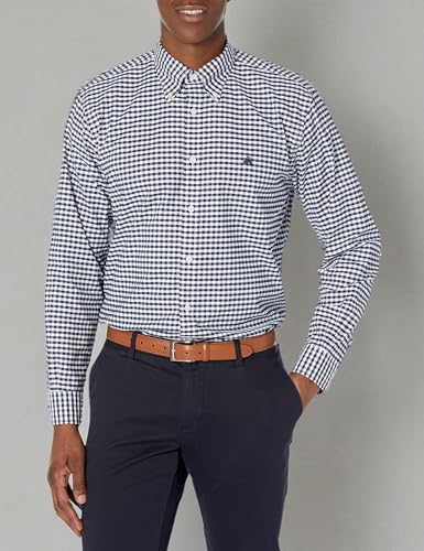 Image of Brooks Brothers Men's Non-Iron Long Sleeve Button Down Sport Shirt