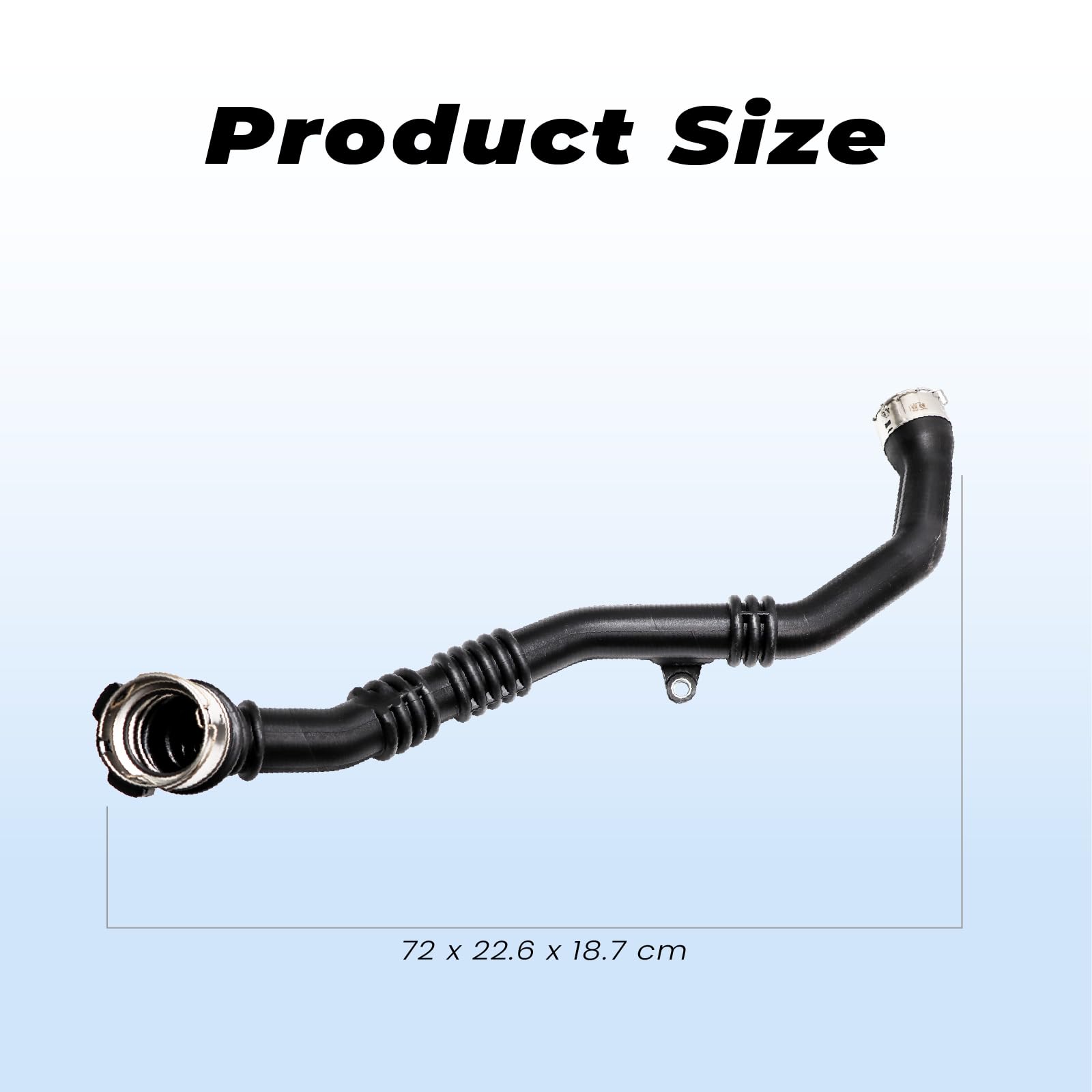 Manguera turbo 144609369R para 1.5 DCi D0kker Duster L0dgy L0gan II Sandero II Captur I Clio IV 144604599R 144609116R