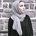 CZYGL Fashion Cotton Blend Solid Scarf Long Lightweight Travel Scarf Shawl Wraps 70