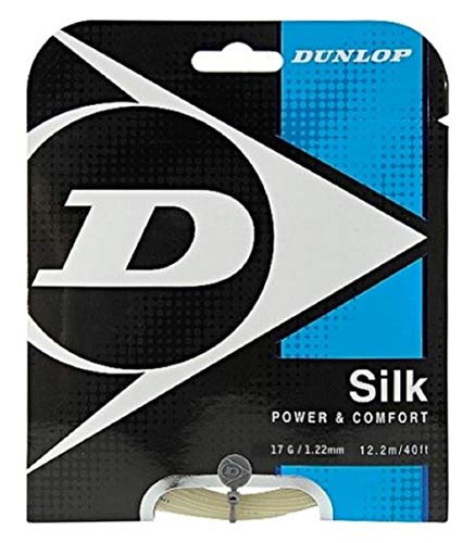 Dunlop Sports Silk Tennis String, 17G, 1 Set
