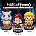 Demon Anime Building Blocks Set, Tanjiro Zenitsu & Inosuke Figures 786pcs, Compatible with Lego Demon Character Manga Toys Collectible Action Figures, for Anime Fans Kids Adults