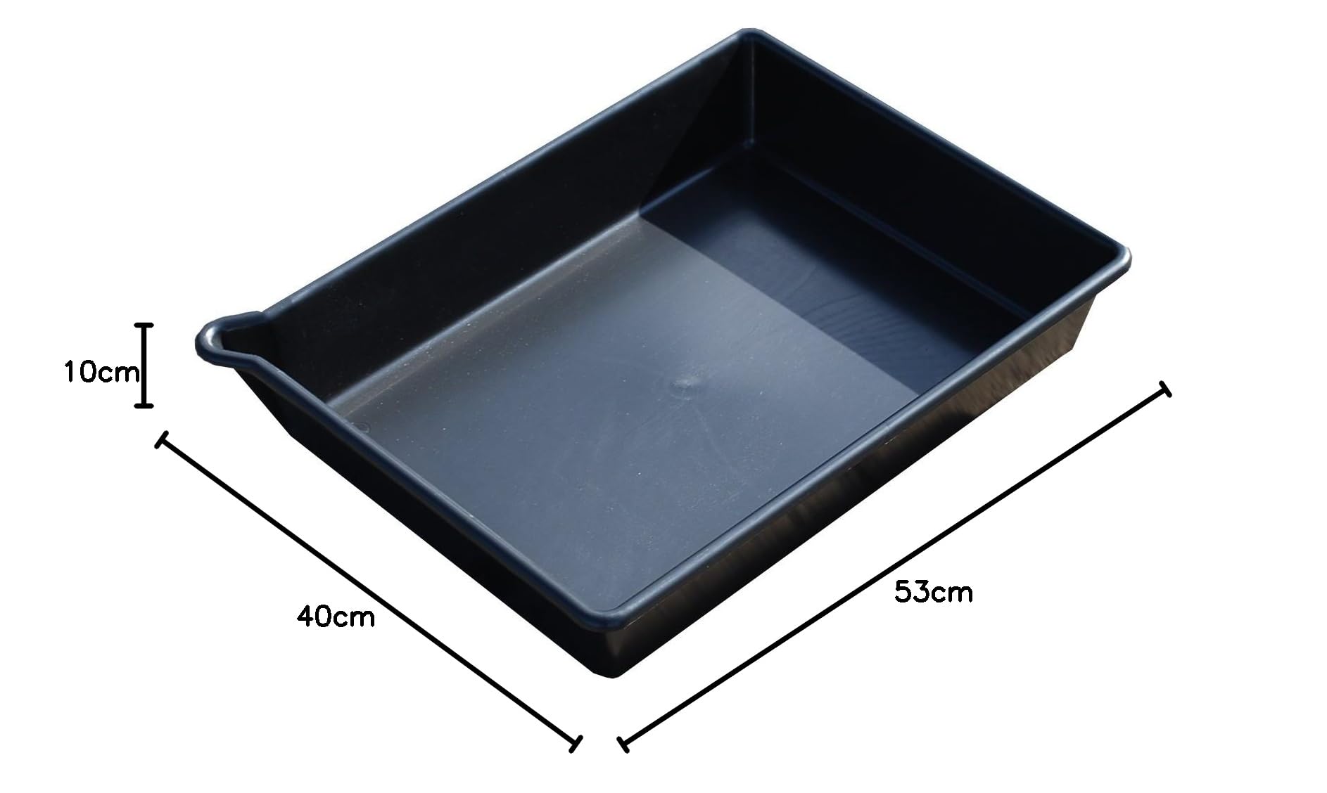 Schoeller TT16 PE-Auffangwanne für Kleingebinde 53 x 40 x 10 cm