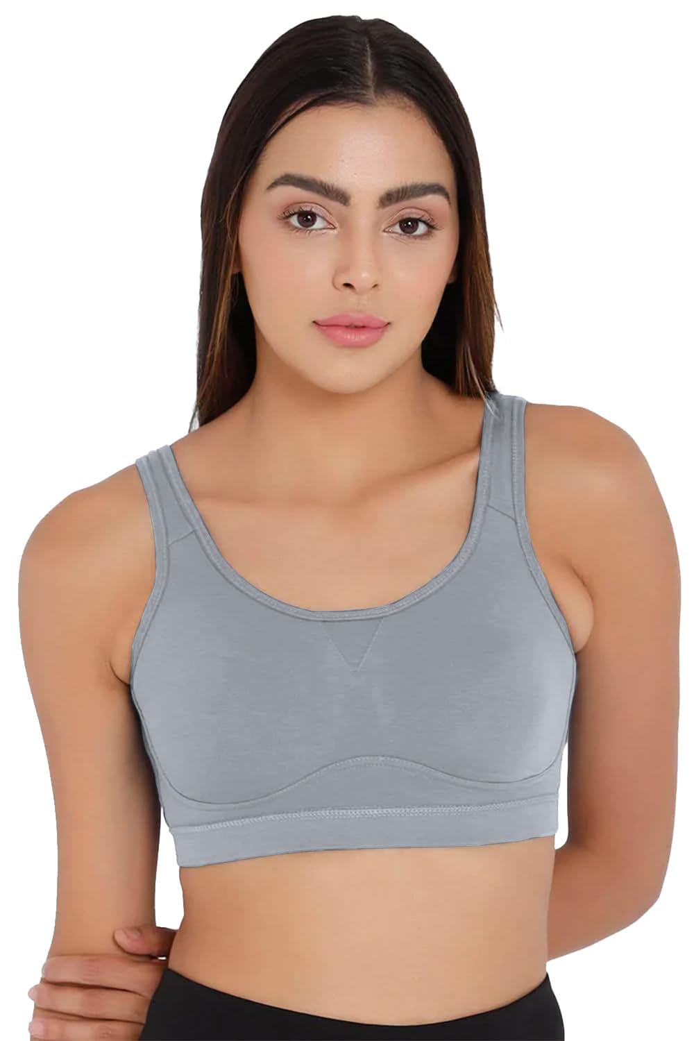 intimacy lingerie Intimacy Non Wired Non Padded High Coverage Sports Bra - CA15-picture-45