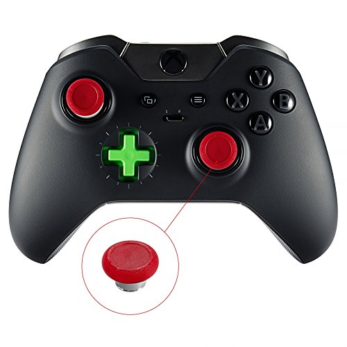 eXtremeRate-4-in-1-Analogici-Levette-Analogiche-Thumbstick-Joysticks-Magnetici-Metallico-Ricambio-per-Xbox-One-StandardEliteSX-per-PS4SlimPro-Controller-con-Cacciavite-T8H-a-CroceRosso