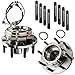 Detroit Axle - Brand New (Both) Front Wheel Hub and Bearing Assembly [SINGLE REAR WHEEL] fits 2005-2010 Ford F-250 4WD - [2005-2010 Ford F-350/450/550 SINGLE REAR WHEEL 4WD 8 Lug W/ABS