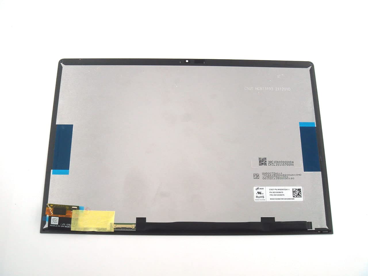 Bayjebu Parts for Lenovo Yoga Tab 13 YT-K606F ZA8E ZAA7 LCD Screen Module 13 inch QHD Touch 5D10X08076