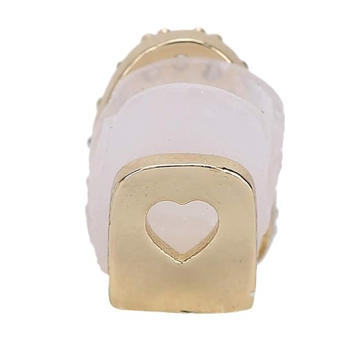 Miniatura 2 de Parrillas dentales, dientes de hip hop, dientes brillantes chapados en oro, un solo diente para tus dientes, hombres y mujeres, joyería de hip hop,