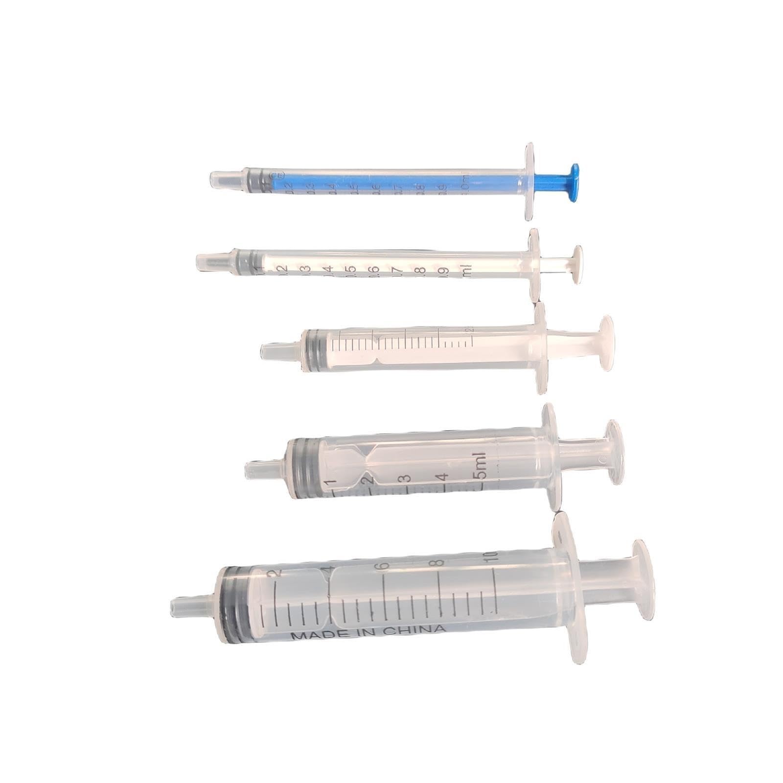 Siringa in plastica senza ago da 1-60 ml per l'alimentazione e la distribuzione degli animali(30ml bulk 100 pieces)