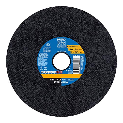 Pferd EHT 150-1,6 PSF STEELOX angle grinder accessory EHT 150-1,6 PSF STEELOX, Steel,Stainless steel, 15 cm, 10200 RPM, 25 pc(s)