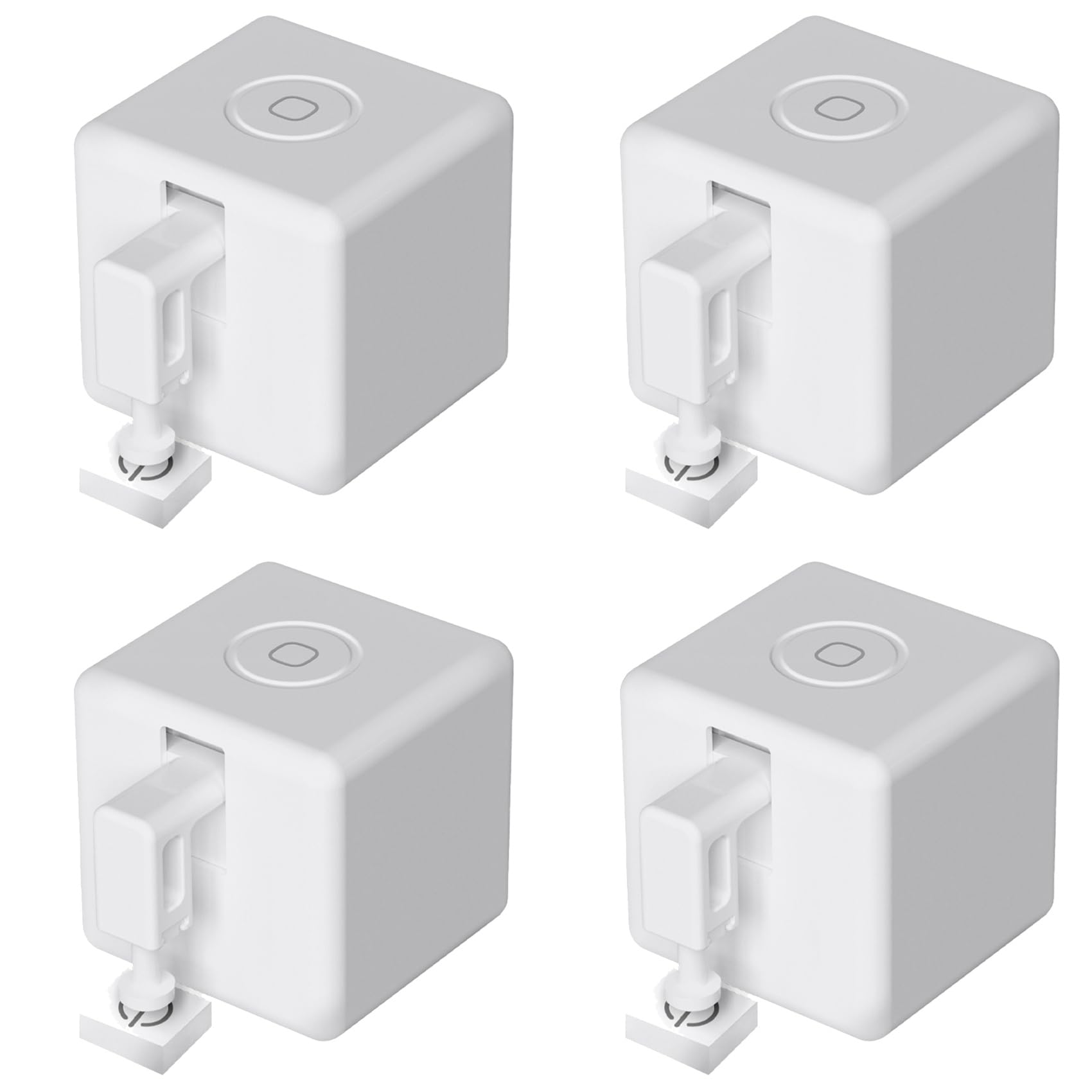 4 x Tuya Home Bluetooth robot palcowy, pilot zdalnego sterowania, przycisk do aplikacji Life, sterowanie głosem