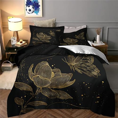 Housse de couette fermeture éclair parure lit super douce