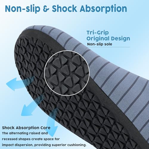 Metog Water Shoes $5.96 - Quick-Dry Aqua Socks for Beach & Swim