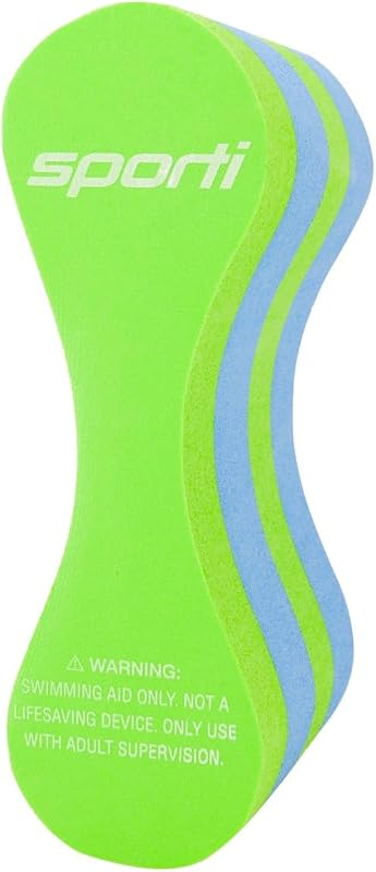 Junior Swim Training Pull Buoy Leg Float, Swim Lesson Equipments | 8.75 x 3 x 4.5 In, Kids Swim Training Aid, Closed-cell EVA Foam, Stroke Drill Float, Lap Lesson Tool, Swimming Accessories