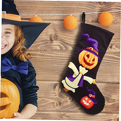 HOMSFOU 2 Peças Meias De Halloween Mini Sacos De Presente Para Lembrancinhas Crianças Sacos De Prese