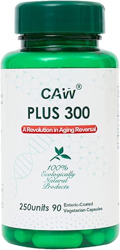 CAW Totalmente disolución fácil de células | Soporte de telómero de rejuvenecimiento celular | Plus 300 cicloastragenol solubilidad en agua 90